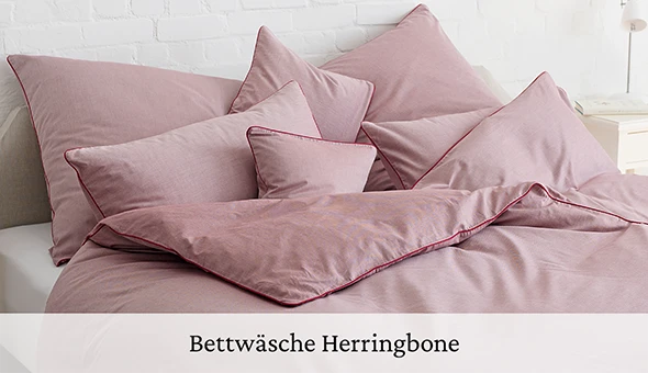 Bettwaesche Kategorie Herringbone